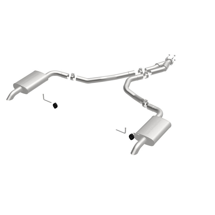 Magnaflow 16710 MagnaFlow 75-79 Chevy Corvette V8 5.7L Dual Split Rear Exit Stainless Cat-Back Perf Exhaust