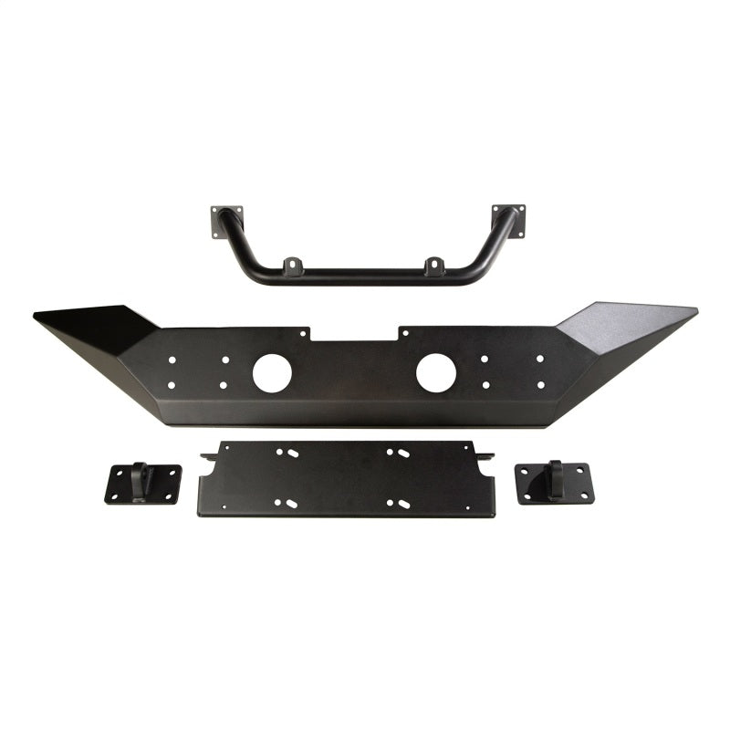 Rugged Ridge 11548.41 Spartan Front Bumper HCE W/Overrider 18-20 Jeep Wrangler JL/JT