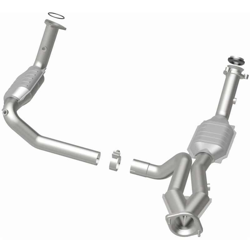 Magnaflow 93419 MagnaFlow Conv DF 02-06 Cadillac Escalade / 02-06 Chevy Avalanche 5.3L Dual Conv Y-Pipe Assembly 2WD