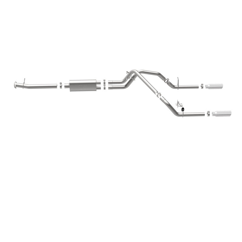 Magnaflow 19019 MagnaFlow Stainless Cat-Back Exhaust 2015 Chevy Colorado/GMC Canyon Dual Split Rear Exit 3.5in