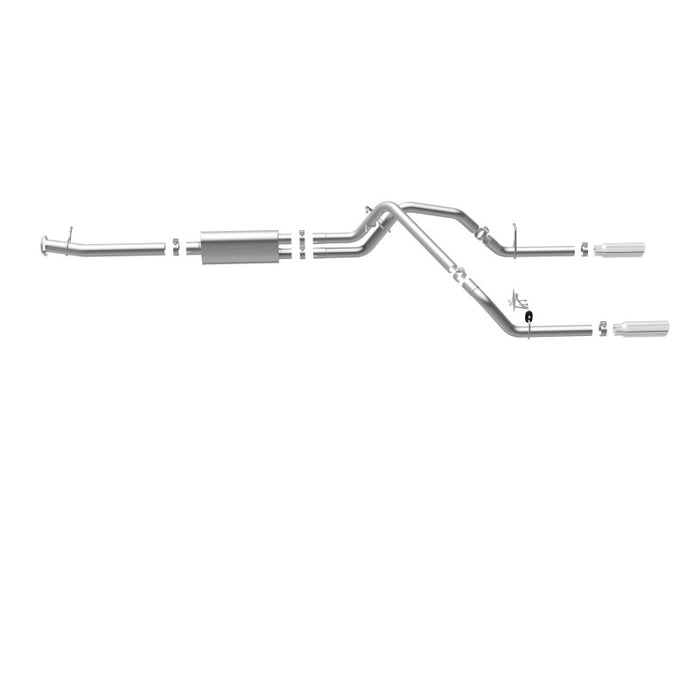 Magnaflow 19019 MagnaFlow Stainless Cat-Back Exhaust 2015 Chevy Colorado/GMC Canyon Dual Split Rear Exit 3.5in