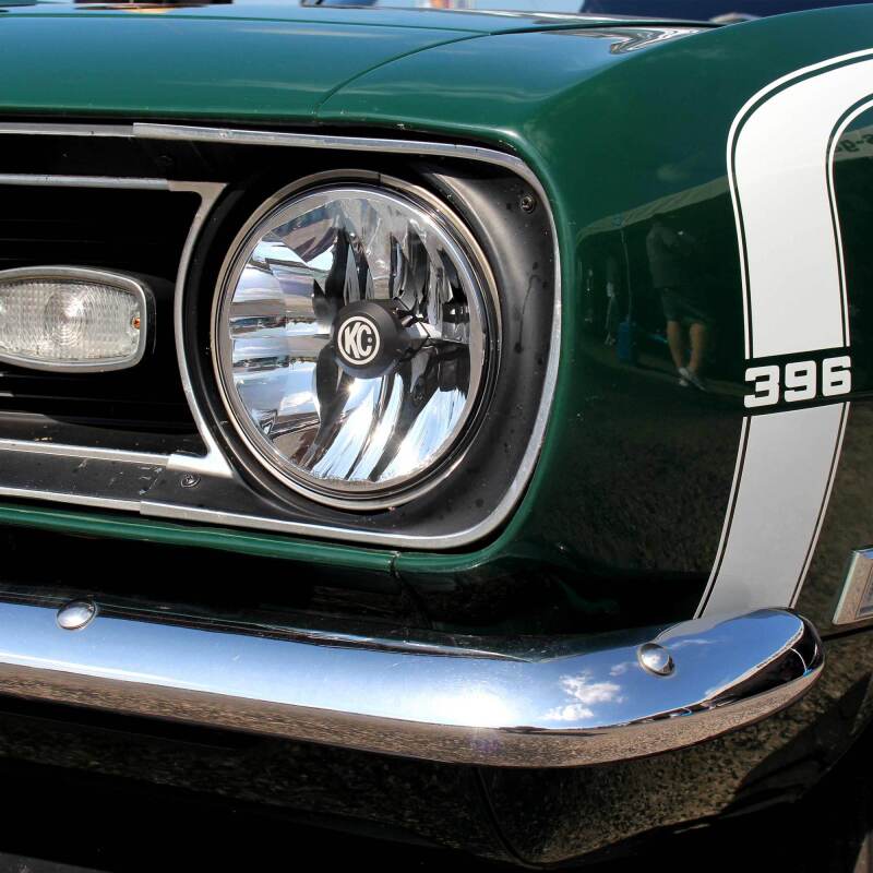 KC HiLiTES 42361 97-06 Jeep TJ/Univ. 7in. Gravity LED H4 DOT Approved Replac. Headlight (Pair Pack System)