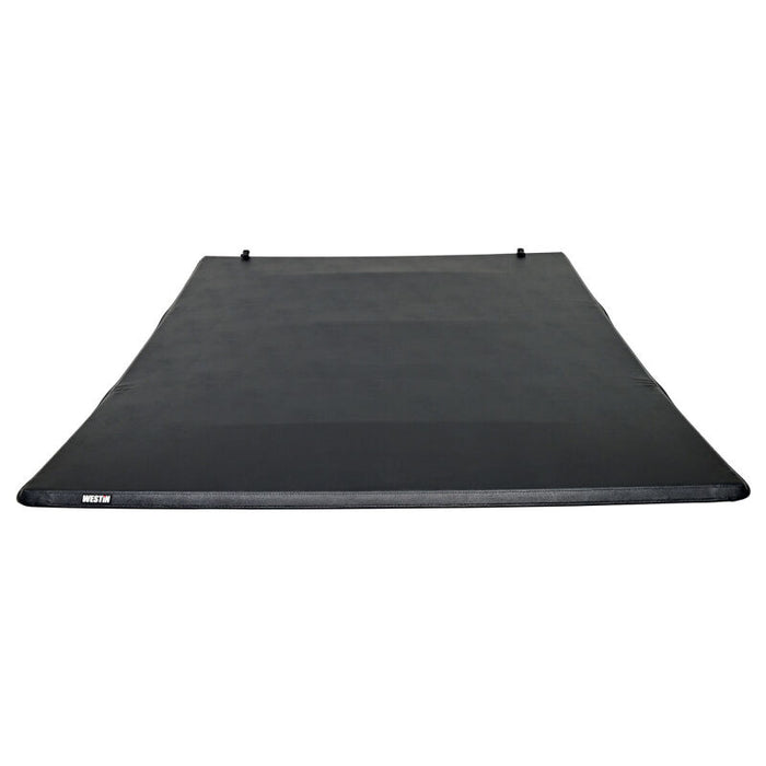 Westin 19-24705 19-24 RAM 1500 New Body (Excl. Classic) 5ft. 7in. Bed Soft Tri-Fold Tonneau Cover - Black