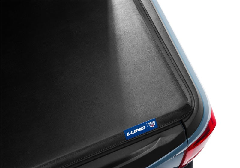 LUND 969380 Lund 22-23 Ford Maverick (4.5ft Bed) Hard Fold Tonneau Cover - Black