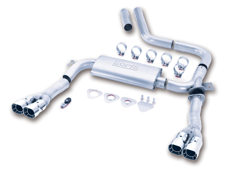 Borla 14780 98-01 CAMARO/TRANS AM 5.7L V8 AT/MT Catback Exhaust Quad Tips