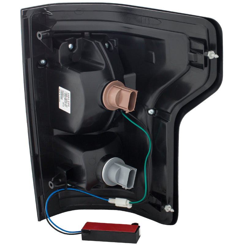 ANZO 311261 2015-2016 Ford F-150 LED Taillights Black