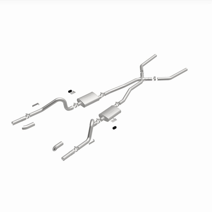 Magnaflow Perf Exhaust MAG15816 67-70 Mustang V8 Dual Exhaust Kit