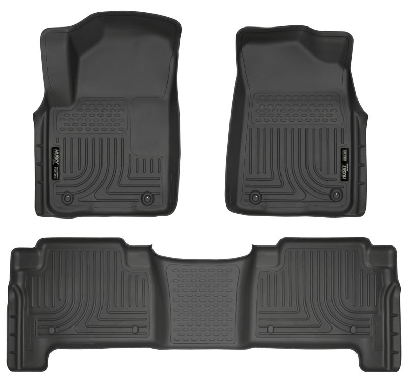 Husky Liners 98611 2011 Infiniti QX56 WeatherBeater Combo Black Floor Liners