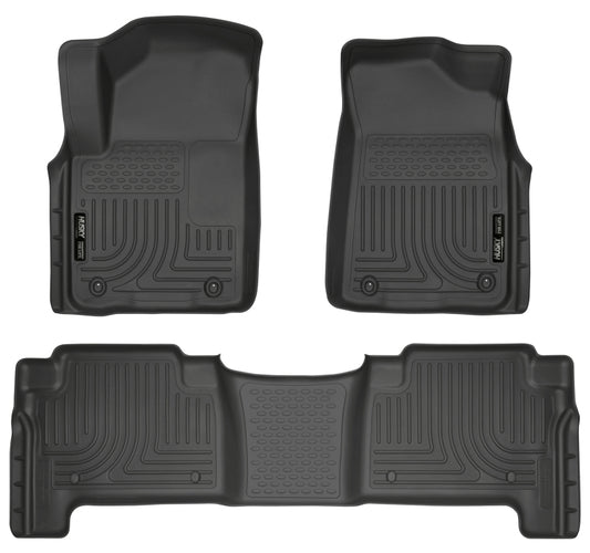 Husky Liners 98611 2011 Infiniti QX56 WeatherBeater Combo Black Floor Liners