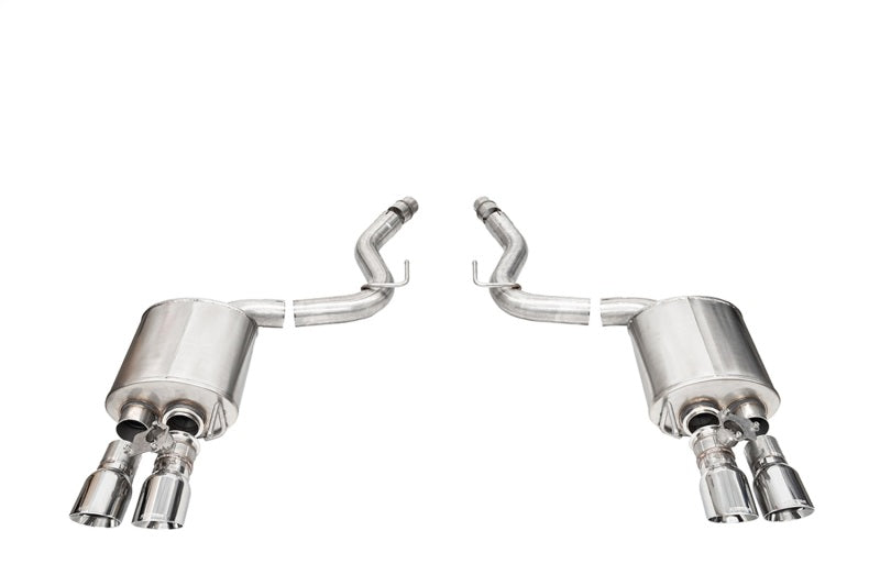 CORSA Performance 21261 Corsa 2024+ Ford Mustang V8 5.0L 3in Axle-Back Exhaust System w/ Twin 4in Polished Pro-Series Tips