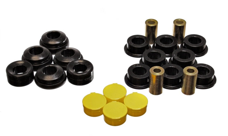 Energy Suspension 16.3118G 01-05 Honda Civic/CRX / 02-05 Civic Si Black Rear Control Arm Bushing Set