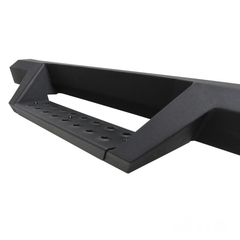 Westin 56-534345 /HDX 19-20 RAM 2500/3500 Crew Cab (8ft Bed) Drop Wheel to Wheel Nerf Step Bars - Txt Black