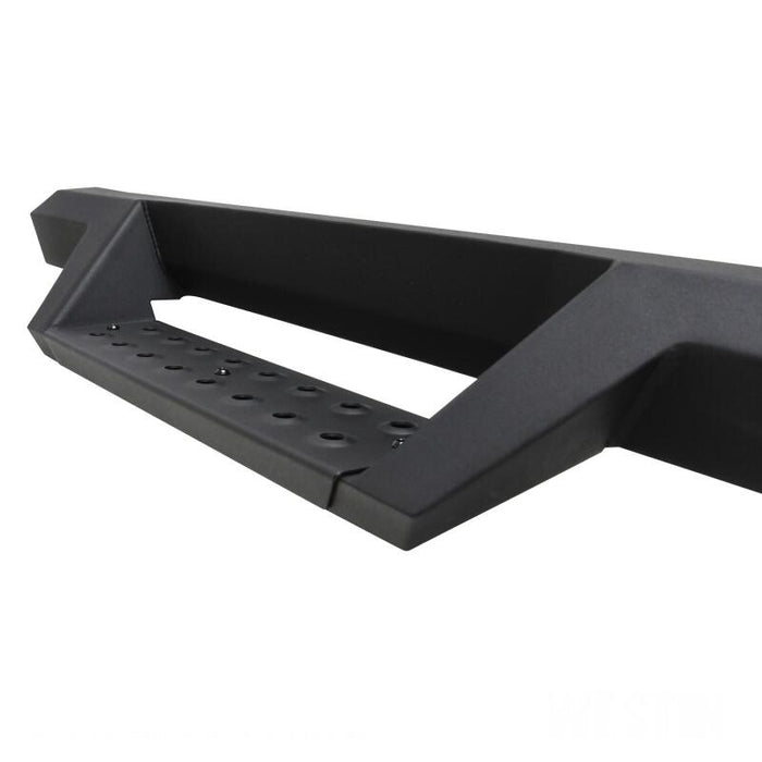 Westin 56-534345 /HDX 19-20 RAM 2500/3500 Crew Cab (8ft Bed) Drop Wheel to Wheel Nerf Step Bars - Txt Black