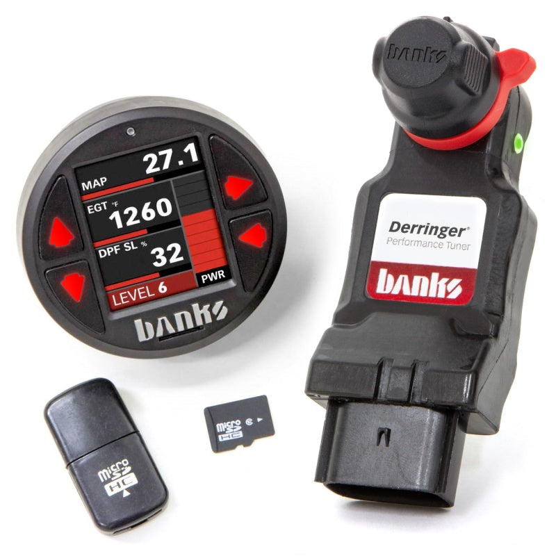 Banks Power 66793 17-19 GM 2500 6.6L L5P Derringer Tuner (Gen 2) w/ 1.8in iDash DataMonster