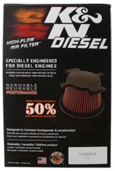 K&N Engineering E-0776 K&N 03-05 Dodge Pick Up 5.9L-L6 Drop In Air Filter