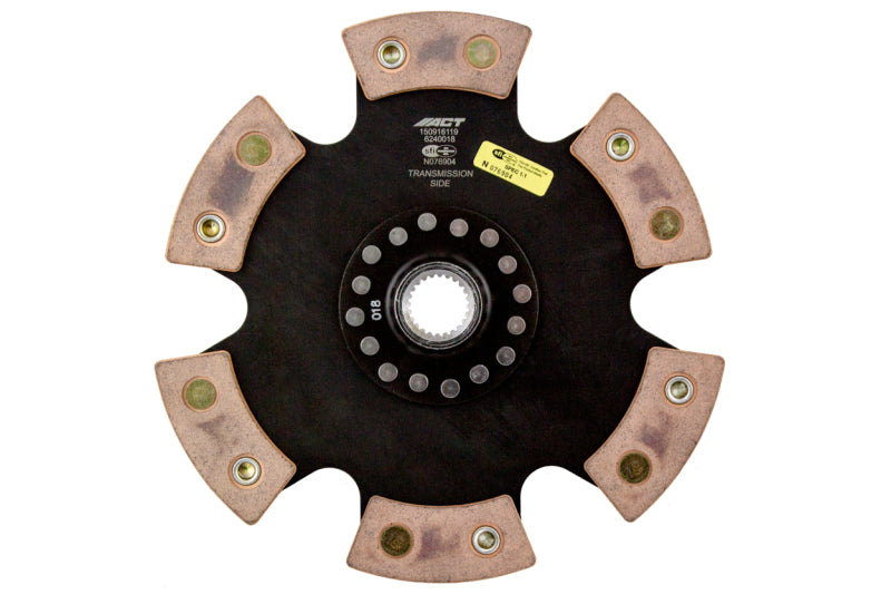 ACT 6240018 2006 Subaru Impreza 6 Pad Rigid Race Disc