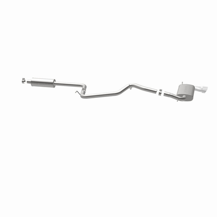 Magnaflow 15072 MagnaFlow 12 Ford Focus L4 2.0L HB Single Straight P/S Rear Exit Stainless Cat Back Perf Exhaust