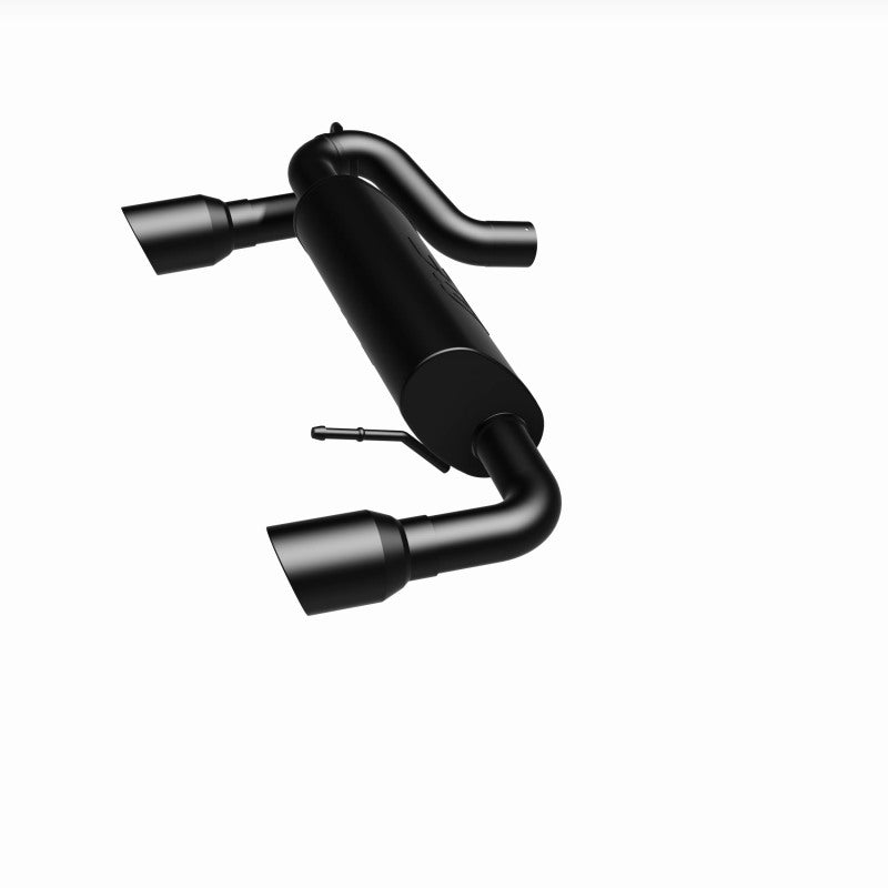 Magnaflow 19555 MagnaFlow 2021 Ford Bronco 2.3L I-4 Axle-Back Exhaust w/ Dual Split Rear Style Exit- Black Tips