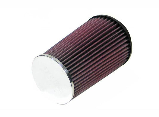 K&N Engineering RC-4580 K&N Universal Chrome Filter 4 inch FLG / 5 3/8 inch Bottom / 4 1/2 inch Top / 8 inch Height