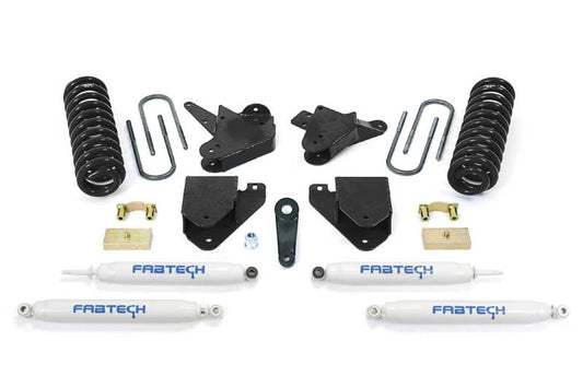 Fabtech K2060 05-07 Ford F250 2WD V10 & Diesel 6in Basic Sys w/Perf Shks