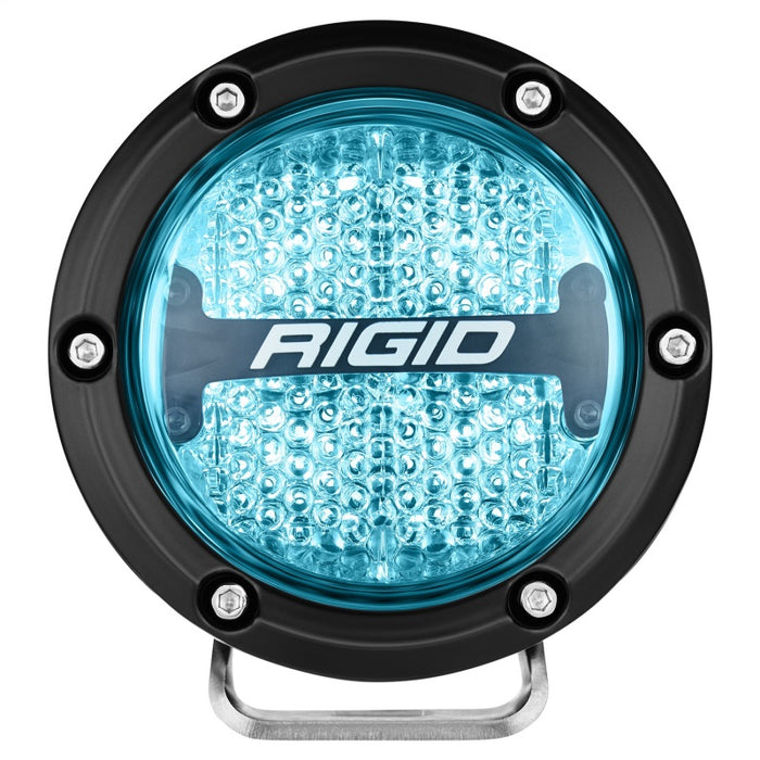 Rigid Industries 36400 360-Series 4in LED Off-Road Diffused Beam - RGBW Backlight (Pair)