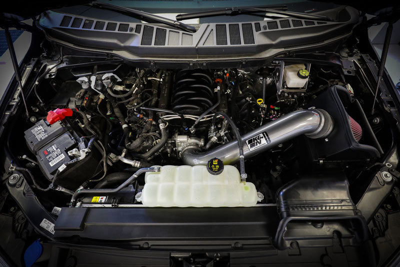 K&N Engineering 77-2616KC K&N 2021+ Ford F-150 V8-5.0L F/I High Flow Performance Intake Kit