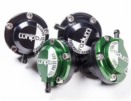 Radium Engineering 20-0200-06 Fuel Rail In Line Extra Range Pulse Damper 6AN