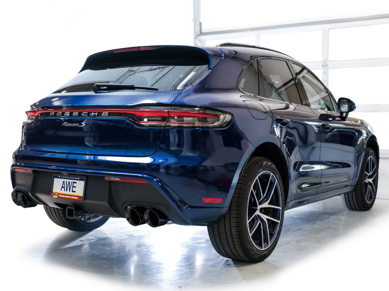 AWE Tuning 3015-43952 2022+ Porsche Macan 2.9TT Touring Edition Catback Exhaust w/ Diamond Black Tips