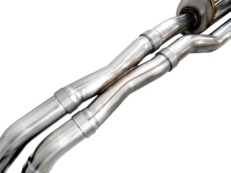 AWE Tuning 3015-32530 AWE 25+ RAM 1500 3.0TT 0FG Catback Touring Exhaust - Chrome Silver Tips