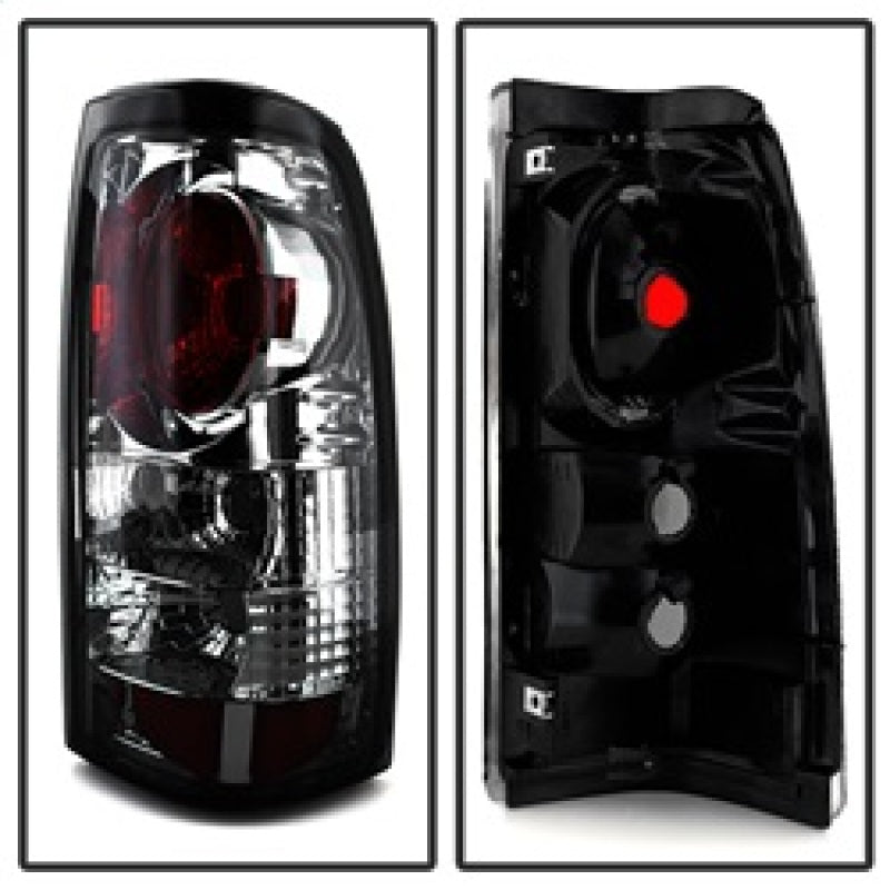 SPYDER 5002099 Spyder Chevy Silverado 1500/2500 99-02 (Not Stepside) Euro Style Tail Lights Smke ALT-YD-CS99-SM