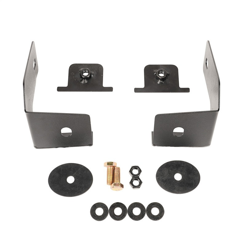 Rugged Ridge 11549.14 Arcus Front Bumper Tube Overrider Black JK
