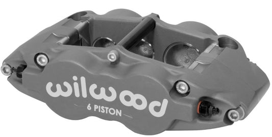 Wilwood 120-13236 Caliper-Forged Superlite 6R-L/H 1.62/1.12/1.12in Pistons 1.25in Disc