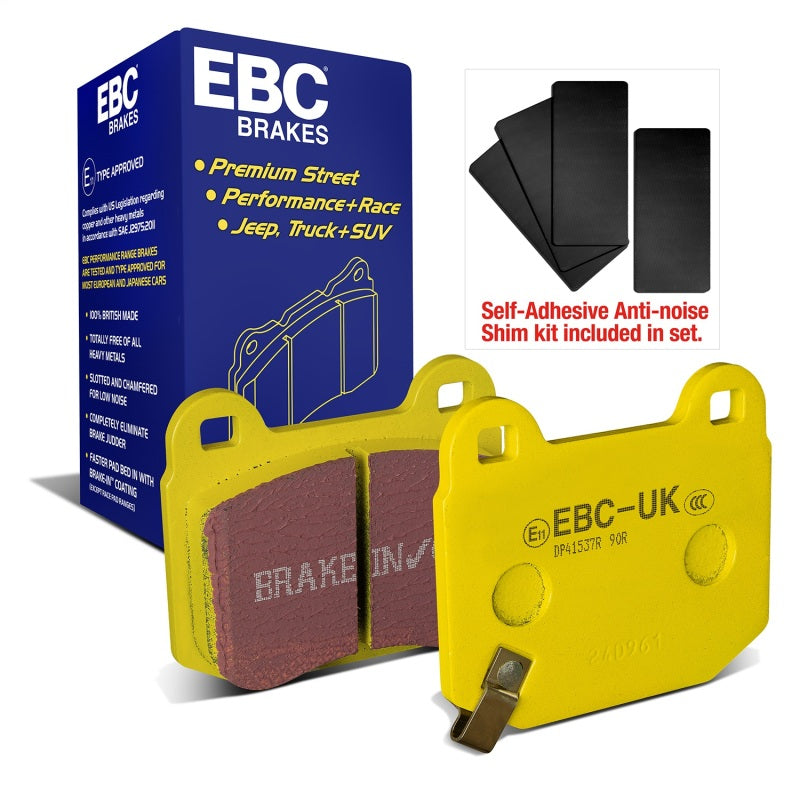 EBC DP41537R 03-04 Infiniti G35 3.5 (Manual) (Brembo) Yellowstuff Rear Brake Pads