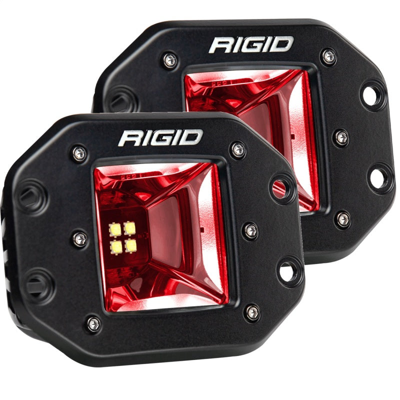 Rigid Industries 682153 Radiance+ Scene RGBW Flush Mount - Pair