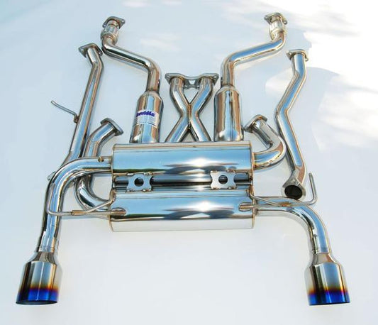 Invidia HS02N3ZGIT 02-08 Nissan 350z Gemini Single Layer Titanium Tip Cat-back Exhaust