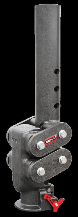 GEN-Y Hitch GH-7082 Gen-Y Spartan Torsion-Flex 5in Offset 4in RD Tube Gooseneck 2-5/16in Coupler Standard Height