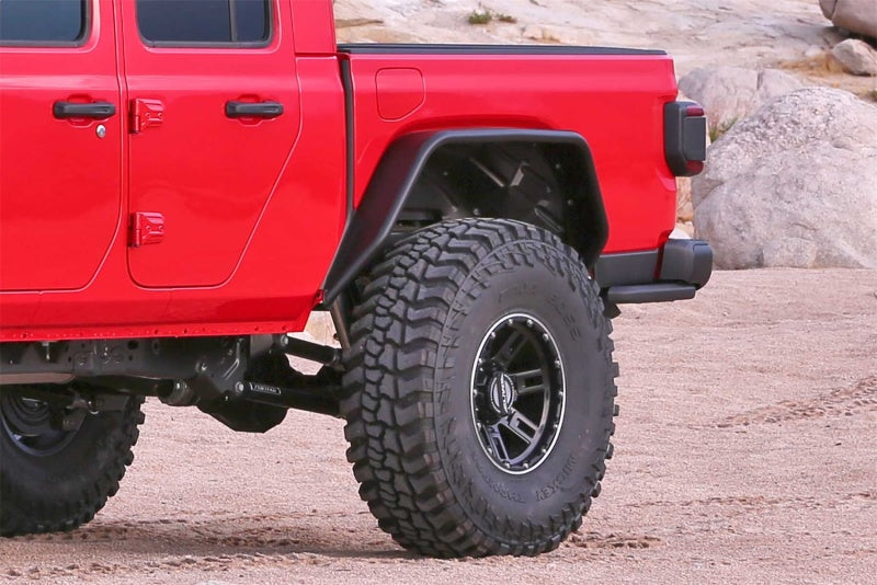 Fabtech FTS24248 20-21 Jeep Gladiator 4WD Rear Steel Tube Fenders
