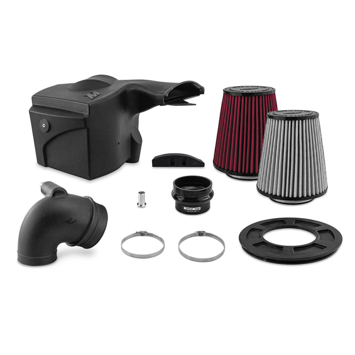 Mishimoto MMB-RGR-19DW 2019+ Ford Ranger 2.3L Intake/Snorkel Bundle - Dry Filter