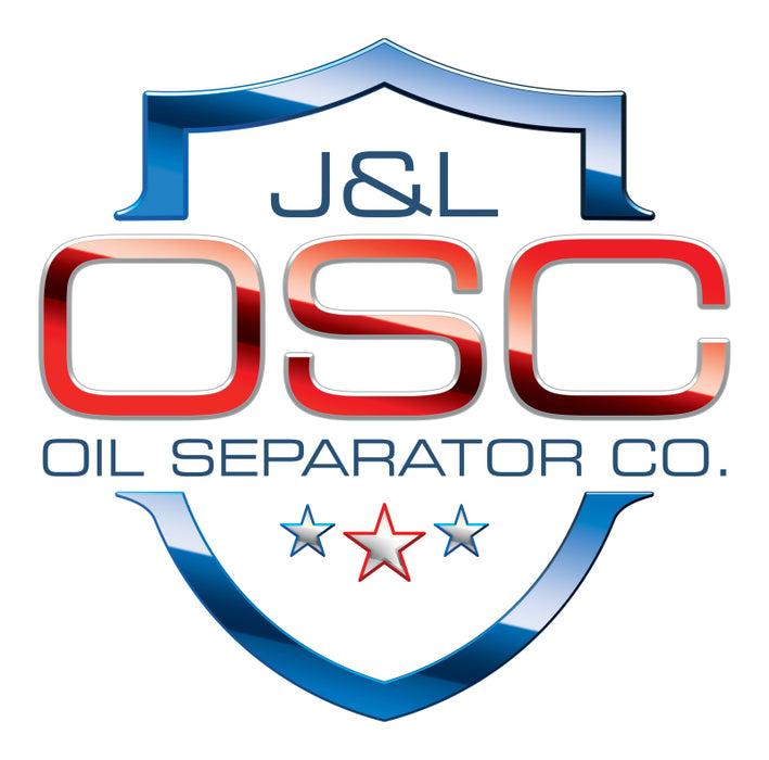 J&L 3023P-C 10-18 Ford Taurus Sho EcoBoost V6 Passenger Side Oil Separator 3.0 - Clear Anodized