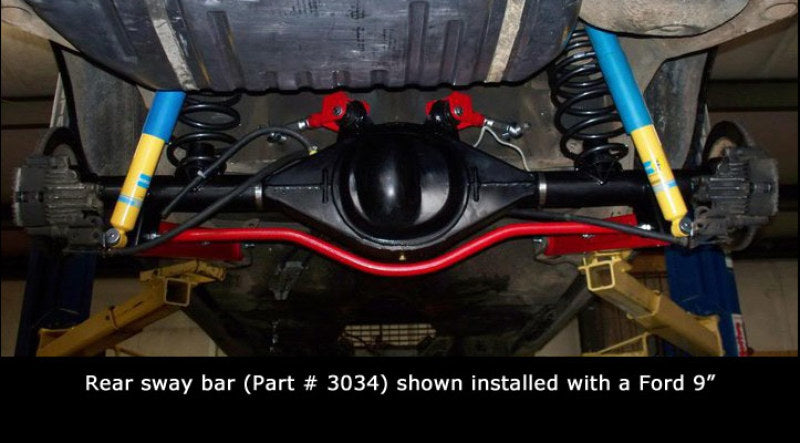 UMI Performance 303534-B 78-88 GM G-Body Solid Front & Rear Sway Bar Kit
