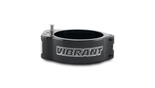 Vibrant 32533 2in O.D. Aluminized HD 2.0 Clamp - Anodized Black (Clamp Only)