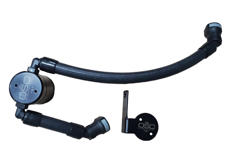J&L 3054P-B 2020-2022 Ford Mustang GT500 Passenger Side Oil Separator 3.0 - Black Anodized