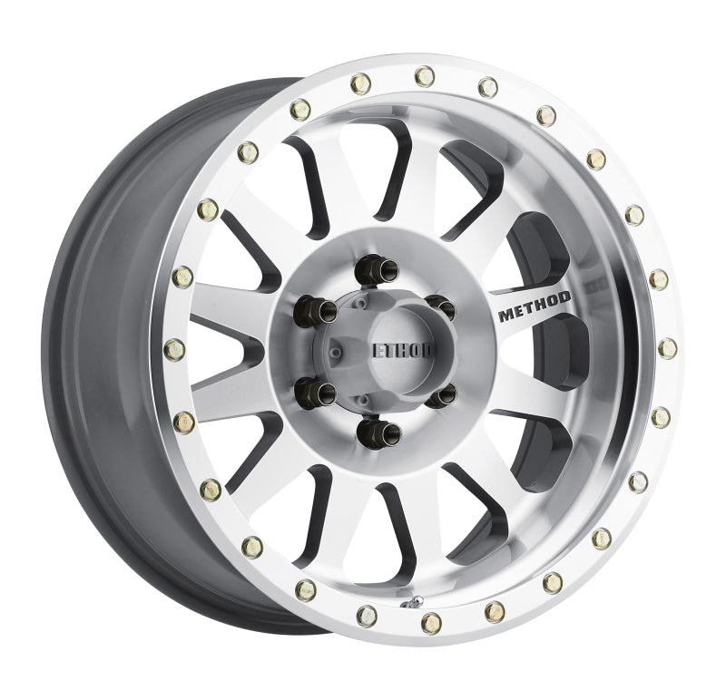 Method Wheels MR30478560300 Method MR304 Double Standard 17x8.5 0mm Offset 6x5.5 108mm CB Machined/Clear Coat Wheel