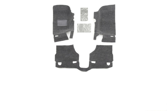BedRug BRJK11F2 11-16 Jeep JK 2Dr Front 3pc Floor Kit (Incl Heat Shields)