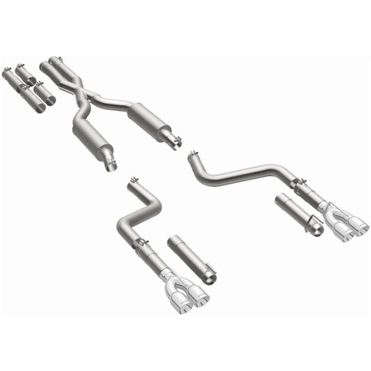 Magnaflow 19367 MagnaFlow 2017+ Dodge Challenger 409 SS Polished 3in Quad Tips Cat-Back Exhaust