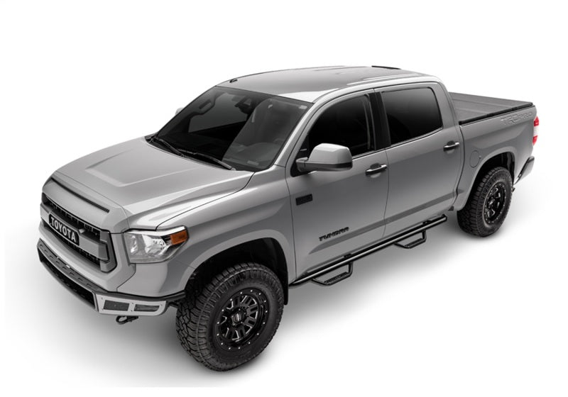 N-Fab G1583CC Nerf Step 15-17 GMC - Chevy Canyon/Colorado Crew Cab 5ft Bed - Gloss Black - W2W - 3in
