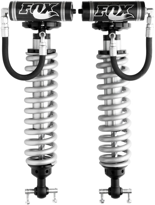 FOX 883-02-132 Fox 15+ Ford F-150 4WD 2.5 Factory Series 5.5in. Remote Reservoir Coilover Shock Set / 0-2in. Lift