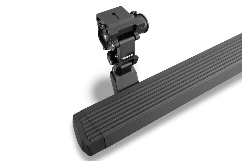 Go Rhino 20451687PC RealTruck 20-24 Jeep Gladiator CC 4dr VoltStep Electric Running Board Kit (Cut/Drill Req.) - Tex Blk