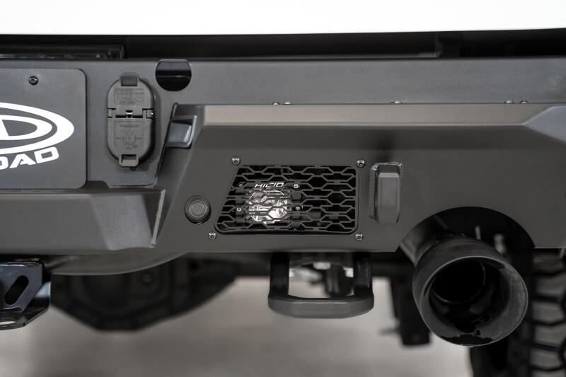 Addictive Desert Designs R620081280103 2021 Dodge RAM 1500 TRX Stealth Fighter Rear Bumper - Hammer Black