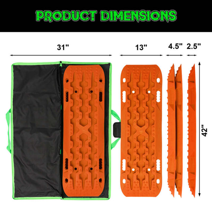 Rhino USA RG-TB42X13-ORG RSA Traction Boards